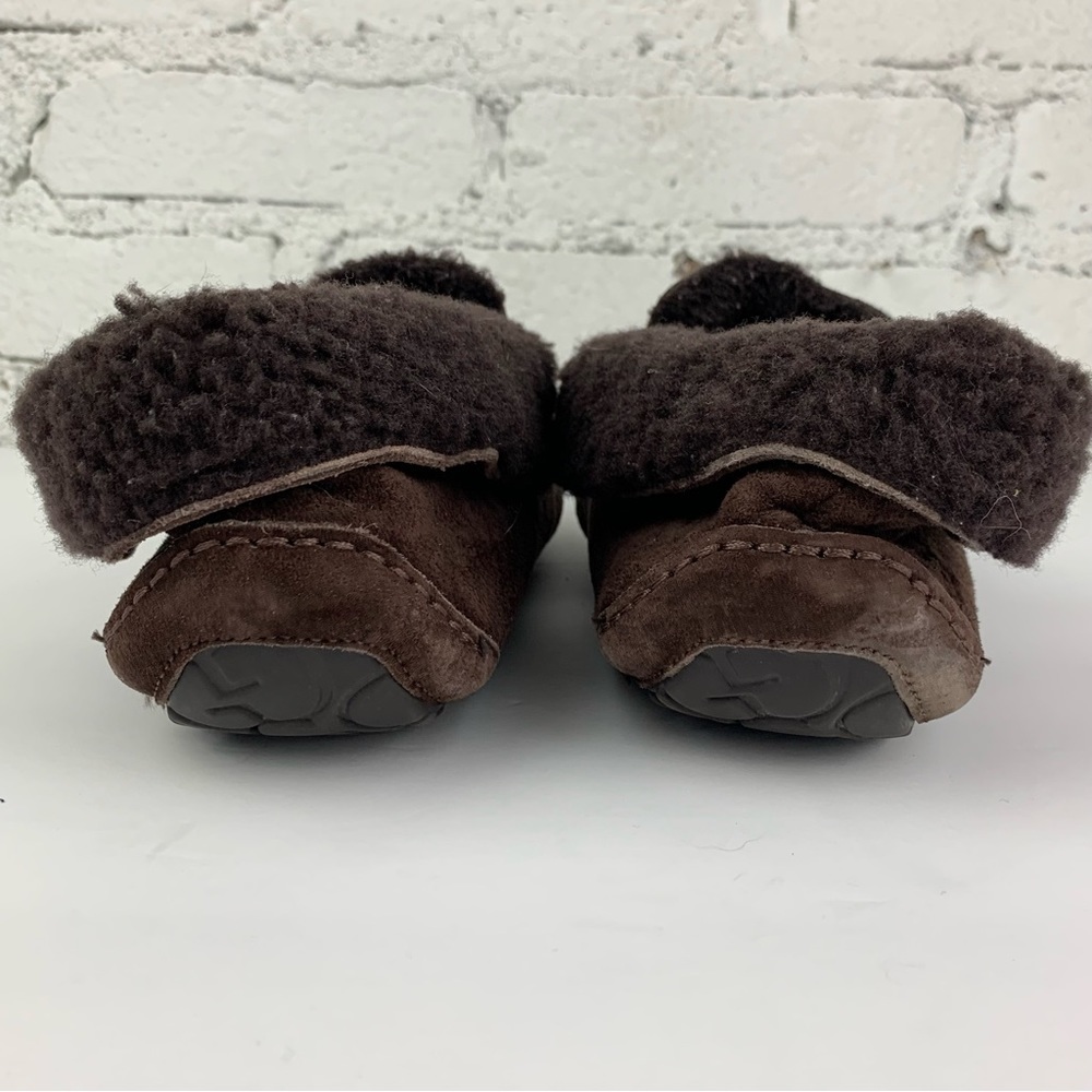 Ugg Grant Dark Brown Shearling Lined Slipper Mocc… - image 5